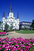 Jackson square, New orleans, Louisianna, USA.