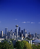 Downtown skyline, Seattle, Washington State, USA.