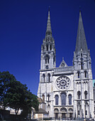 Cathedral, Chartres, Eure-et-loir, France.