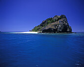 Scenic honeymoon island, Fiji.