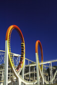 Thunderbolt rollercoaster, Dreamworld, Queensland, Australia.