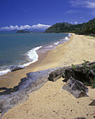 Scenic trinity beach, Cairns, North queensland coastline, Australia.