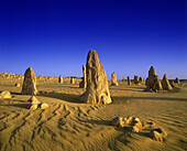 Scenic desert pinnacles, Nambung national park, West australia, Australia.