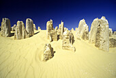 Scenic desert pinnacles, Nambung national park, West australia, Australia.