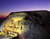 Temple of ramses ii, Abu simbel ruins, Egypt.