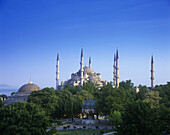 Minarets, Suleymaniye Mosque, Istanbul, Turkey.