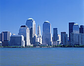 Downtown skyline, Manhattan, New York, USA.