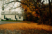 Murphy s Chapel (Methodist Church) in autumn. Tennessee. USA