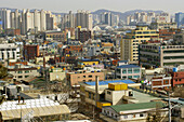 View of Incheon city, Gyeonggi-Do, South Korea