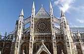 Westminster Abbey. North front. London, UK