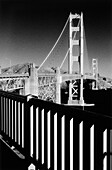 Golden Gate Bridge, north to Marin County. San Francisco. USA