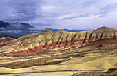 Painted Hills in the John Day Fossil Beds National Monument. Oregon. USA
