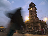 Clocktower at twilight, Jodhpur, Rajasthan, India