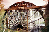 Waterwheel. Cabriel River. Casas del Río. Spain.