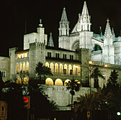 Gothic cathedral. Palma de Mallorca. Majorca, Balearic Islands. Spain