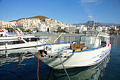 Los Cristianos fishing harbour. Tenerife, Canary Islands. Spain