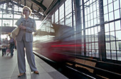 Woman with a cellphone. Berlin. Germany.