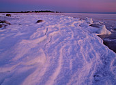 Snow formations. Västerbotten. Sweden