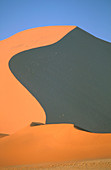 Dunes. Namib Desert. Namib-Naukluft National Park. Sossusvlei. Namibia