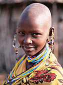 Masai woman. Masai Mara. Kenya