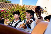 Folklore Sänger, Sevilla, Andalusien, Spanien