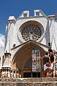 Catedral de Santa Maria, Costa de Garraf, Tarragona, Catalonia, Spain