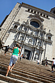 Gironas Kathedrale, Girona, Katalonien, Spanien