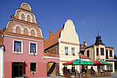 Town square in Kedainiai, Lithuania