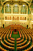 Interior of Parliament. Budapest. Hungary