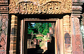 Banteay Srei Temple in Angkor. Cambodia