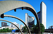 New City Hall of Toronto. Ontario. Canada
