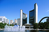New City Hall. Toronto. Ontario. Canada