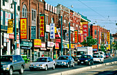 Chinatown in Toronto. Ontario. Canada