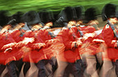Trooping the colour. London. UK