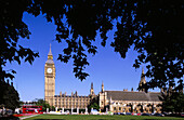 The Big Ben and the Houses of Parliament. London. England. UK