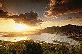 Charlotte Amalie harbour. Saint Thomas. US Virgin Islands. West Indies. Caribbean