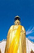 Grand Buddha at Wat Indrawiharn Temple. Bangkok. Thailand