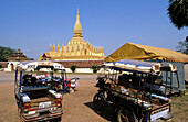 Golden stupa, Pha That Luang. Vientiane. Laos