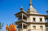 Young monks at Wat Phone Phao. Luang Prabang. Laos