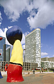 View of La Defense in Paris. France