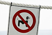 Sign at Riomaggiore. Cinque Terre, Liguria. Italy