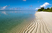 Ari Atoll in the Indian Ocean. Maldives Islands