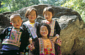 Children. Hmong Hilltribe. Golden Triangle. Chiang Rai. Thailand