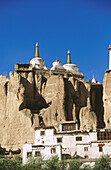 Lamayuru Buddhist monastery. Ladakh, Jammu and Kashmir, India