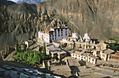 Lamayuru Buddhist monastery. Ladakh, Jammu and Kashmir, India