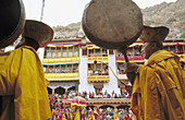 Hemis Tse-Chu Buddhist Festival. Ladakh. Jammu and Kashmir. India
