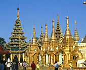 Shwedagon Pagoda. Yangoon. Myanmar