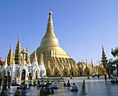 Shwedagon Pagoda. Yangoon. Myanmar