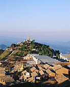 Overview of Kyaikto. Myanmar (Burma)