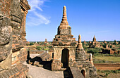 Bagan s archeological zone. Bagan. Myanmar (Burma).